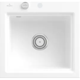 Villeroy & Boch V&B Spüle Subway Style 50 S Git., L, m Abl., Exc., st. wh. C-plus