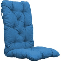 Ambiente Home Ambientehome Auflagen Hochlehner Stuhlkissen, 120 x 50 x 8 cm, 2er Set, türkis