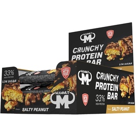 Mammut Nutrition Crunchy Protein Salty Peanut Riegel 12 x 45 g