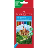 Faber-Castell CASTLE Buntstifte farbsortiert, 12
