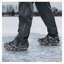 vidaXL Eiskrallen für Schuhe Schwarz L
