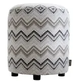 coco maison Pouf rund 42 cm Anthrazit