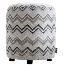 coco maison Pouf rund 42 cm Anthrazit