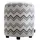 coco maison Pouf rund 42 cm Anthrazit