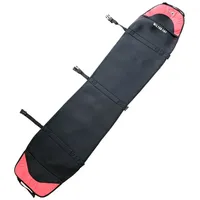 F2 Boardbag Neopren Cover Sondermodell M/L Schwarz/Rot