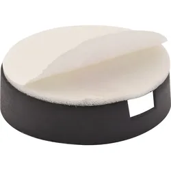 Wagner QuickClick® Basisteil zum Kleben - ø25 ; schwarz ; 4 Stk