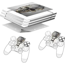Speedlink Skull Sticker Controller Grau PlayStation 4