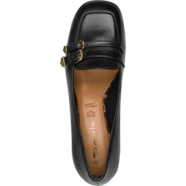 TAMARIS Damen Trotteur mit Blockabsatz, schwarz, 39 EU