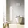 EMCO Asis 2.0 WC-Modul 81 x 17 cm Silber/Weiß Glas