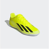 adidas Herren Fussball-Hallenschuhe X CRAZYFAST CLUB' - Gelb,Schwarz - 441⁄2