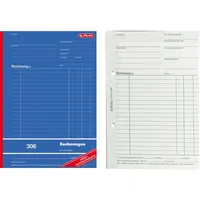 Herlitz Formularbuch "Rechnung 306 DIN A4 2x40 Blatt