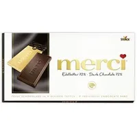 Merci Tafelschokolade Edelbitter, 72%, 100g