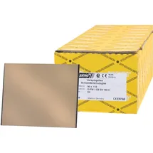 Jas Schweißerschutzglas DIN 10 (90 x 110 mm) verspiegelt