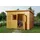 Weka Gartenhaus 325 2,99 x 2,50 m lasiert