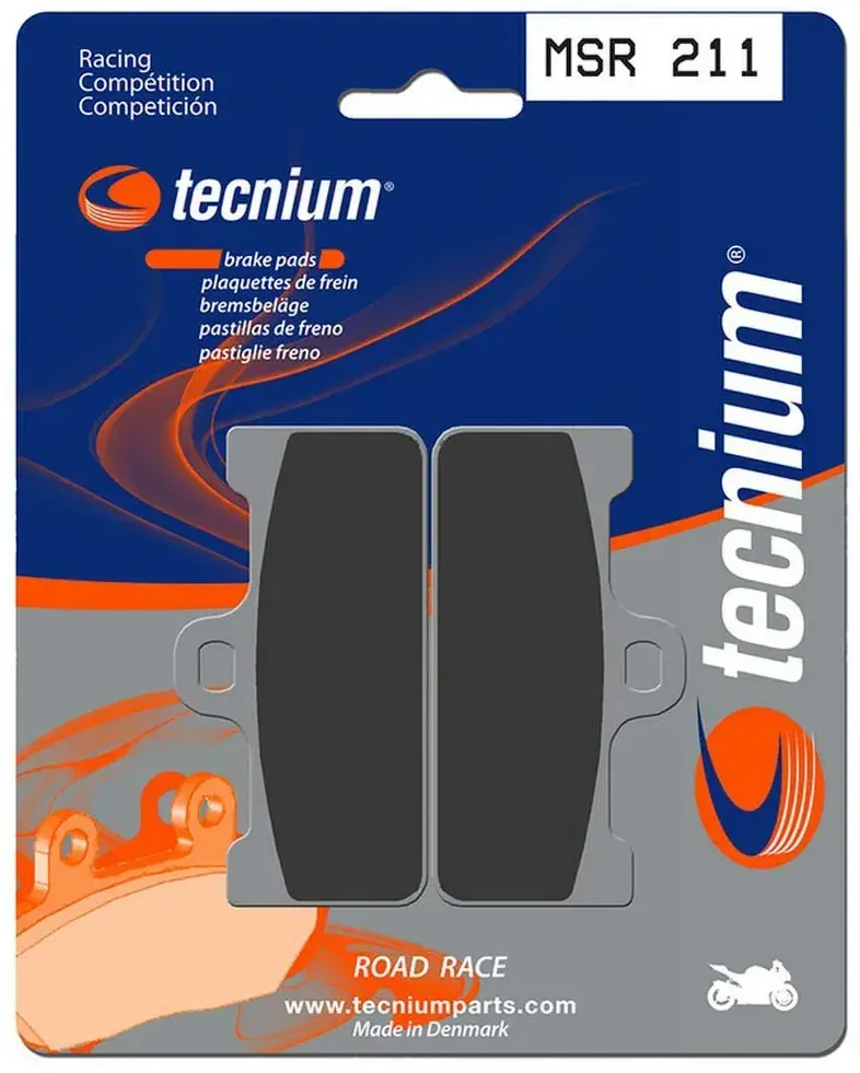 Tecnium Msr211 Profesional Competition Sinterbremsbeläge - Grey - One Size