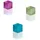 Sigel C5 "Strong" Magnete farbsortiert, Metall 1,1 x 1,1 x 1,1 cm, 3 St.