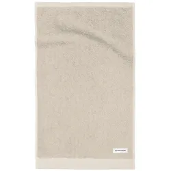 TOM TAILOR Unisex Gästehandtücher im 6er-Pack, 30x50 cm, beige, Uni, Gr. 30X50