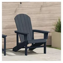 vidaXL Adirondack-Stuhl Gartenstuhl 74 x 82 x 92 cm blau