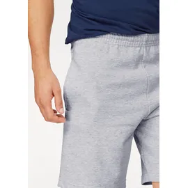 FRUIT OF THE LOOM FRUIT OF THE LOOM, Herren, Gr. L (48/50), N-Gr, grau (hellgrau, meliert), Sweatware, Obermaterial: 80% Baumwolle, 20% Polyester, meliert, unifarben, bequem kniefrei, Hosen Sweatshorts, Sommerhose in bequemer Form