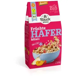 Hafer Müsli Früchte