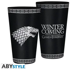 ABYstyle GoT Stark XL-Glas 0,5 l