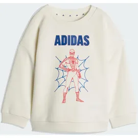 adidas MARVEL SPIDER-MAN Trainingsanzug Off White/Dark Blue 92
