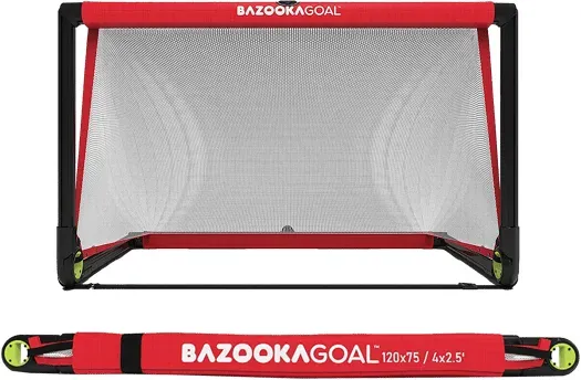 BAZOOKAGOAL SPARE-NET | 120x75cm | Rot Weiß