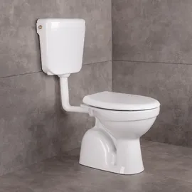 Belvit Dusch WC mit WC-Sitz Weiß