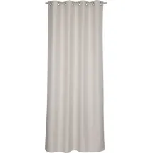 Schöner Wohnen Opaco Ösenschal 140 x 250 cm beige