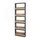 Vicco Weinregal 60 x 15,1 x 180 cm Braun