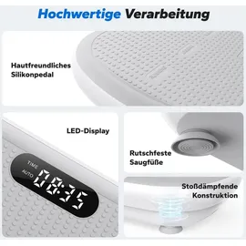 Merach Vibrationsplatte Rosa
