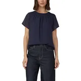 s.Oliver Luftige Chiffon-Bluse mit gesteppter Raffung - 46