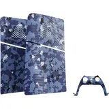 maxx tech Slim Faceplates + Blue Wave Camo - Deckung - Sony PlayStation 5