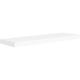 vidaXL Wandregal 80 x 23,5 x 3,8 cm Weiß