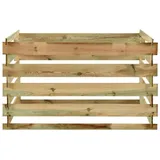 vidaXL 120x120x70 cm Kiefernholz Imprägniert