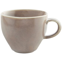 Kahla Tasse Homestyle Milchkaffeetasse 0,30 l, Porzellan, Handglasiert, Made in Germany grau