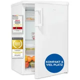 Exquisit KS16-V-H-010C Kühlschrank (133 l, 845 mm hoch, Weiß)