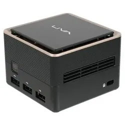ECS EliteGroup Mini PC »LIVA Q3Plus V1605« schwarz, 7.4x5.21x7.4 cm