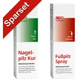 Sparset: Nagelpilz Kur + Fußpilzspray