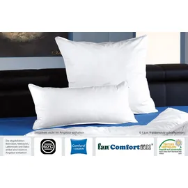 fan Texas-Comforel Kissen 40 x 80 cm Weiß