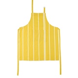 stuco Kochschürze »Streifen«, (1 tlg.), mit Tasche und jacquardartiger Streifenwebung, gelb