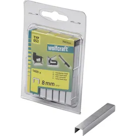 WOLFCRAFT Breitrückenklammern Typ 53 1400 St. 8 x 11,2 x 8 mm