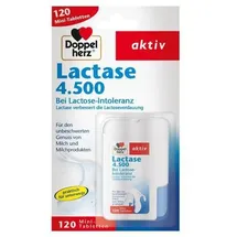 Doppelherz Aktiv Lactase 4.500 Mini-Tabletten 120 St.