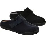 Rohde 6653 Mantua Schuhe Herren Pantoffeln Hausschuhe Weite G , Größe:40 EU, Farbe:Blau - Blau - 40