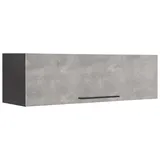 kochstation Klapphängeschrank »KS-Tulsa«, 110 cm breit, mit 1 Klappe, schwarzer Metallgriff, MDF Front