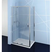 Polysan s.r.o. Komplettdusche EASY Rechteckige Duschkabine Drehtür 900-1000x800mm L/R Variante, BxT: 100x80 cm, Polysan-EL1715EL3215-SET