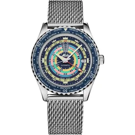 Mido Ocean Star Decompression Worldtimer blau 40,5 mm M026.829.17.041.00