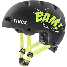 Uvex kid 4 style 51-55 cm bam black/lime matt