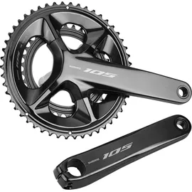 Shimano FC-RS520 Crankset 2 x 12-Speed 50-34Z Black Radfahren, Colour, Size