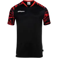 Uhlsport Goal 25 kurzarm Trikot schwarz/rot XXL